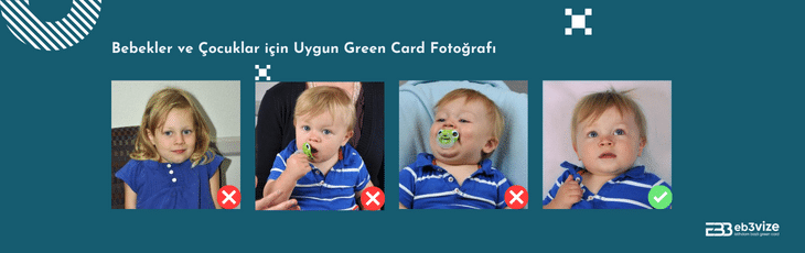 bebekler için green card fotoğrafı nasıl çekilir