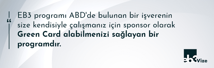 mezun olduktan sonra amerikada çalışmak