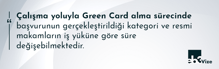 amerikada çalşma sponsorlu green card