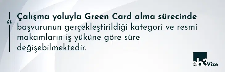 amerikada çalşma sponsorlu green card