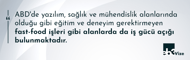amerika'da aranan meslekler