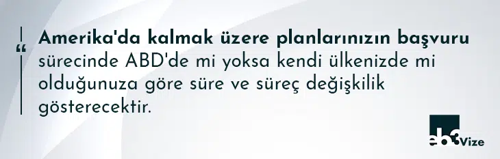 amerika öğrenci vizesi uzatma