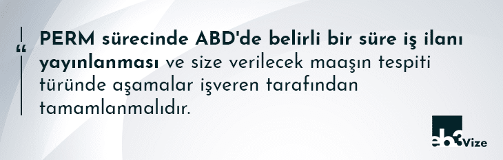 Green Card PERM almak